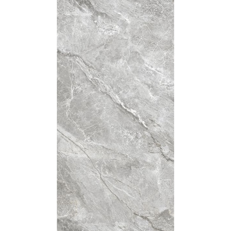 Full Polished Golden Line Tile 600X600 Glossy Beige Marble Look Porcelain Glazed Floor Tiles