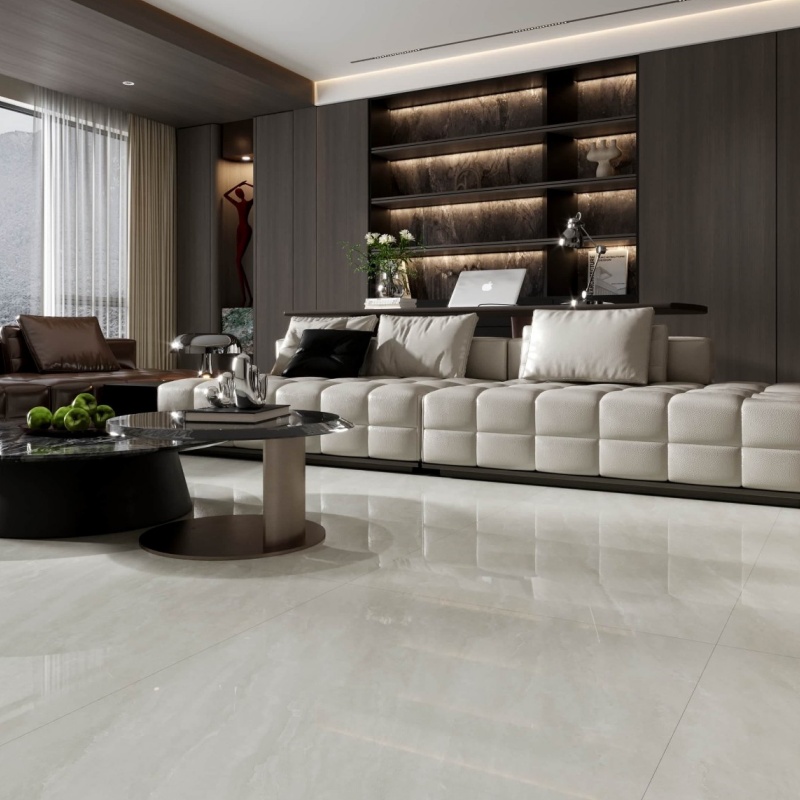 Design Sensation Polished 60X120 Parquet Effect Floor Tile Wood-Grain Shine