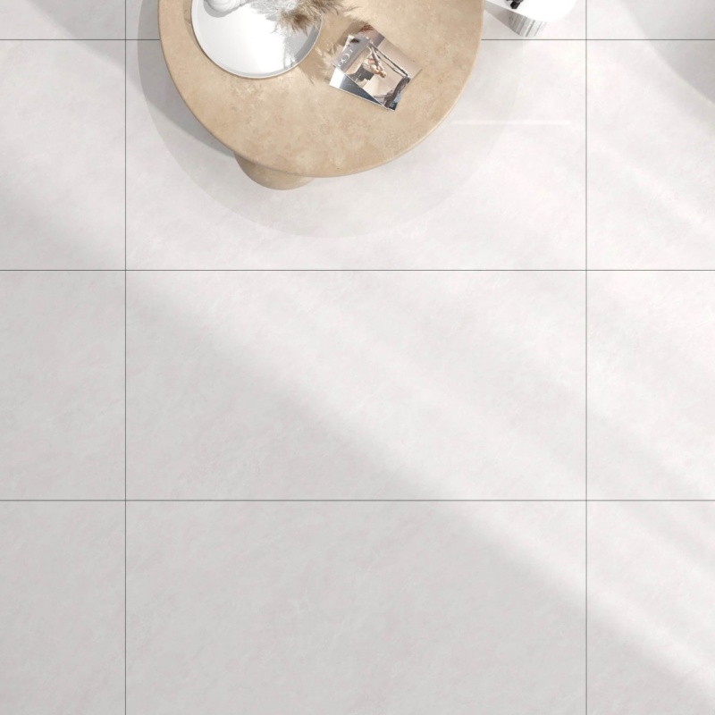 Glossy Marble Effect Porcelain Slab Tile 600X1200mm for Interior Decoration
