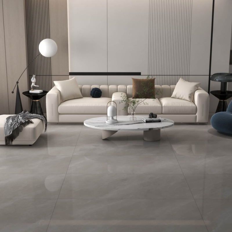 Attractive Polished 60X60 Floor Tile High Sheen Effect Modern