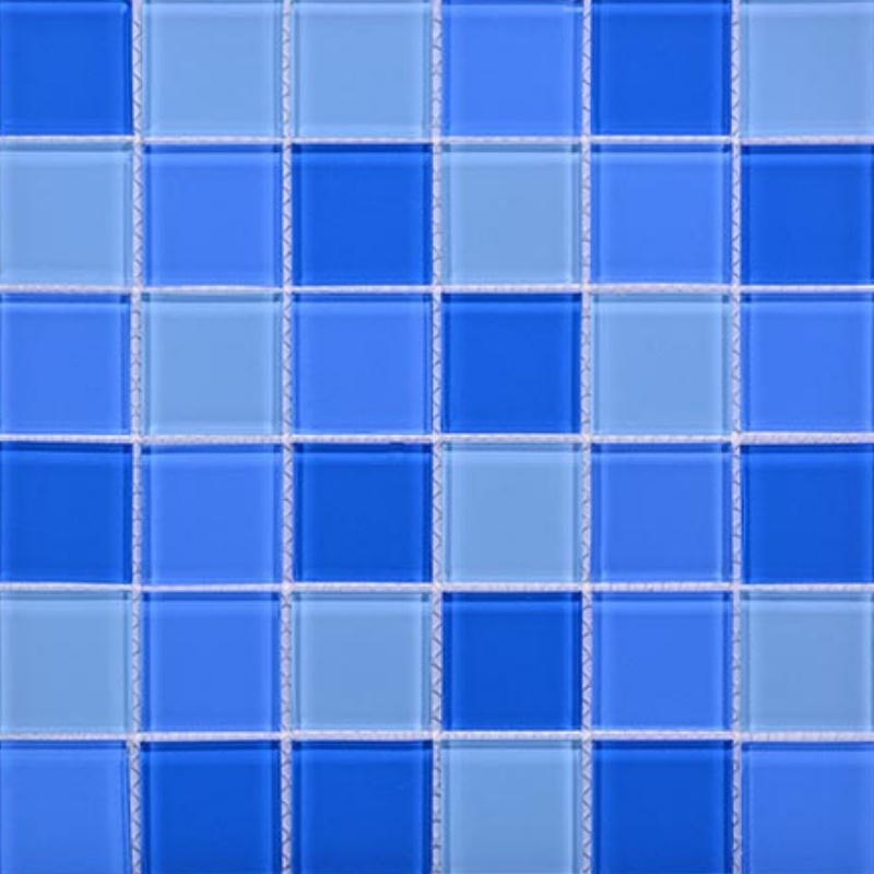 New Arrival 300*300mm Modern Mosaic Square Swimming Pool Tile Mosaic Glow in The Dark