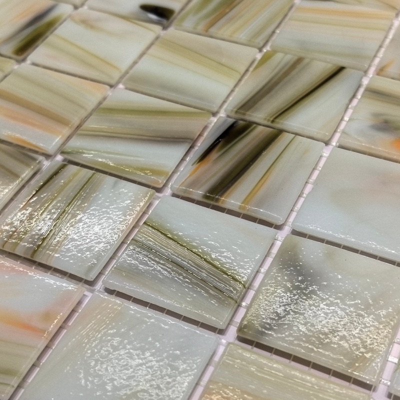 Decorative Swimming Pool Tile Blue Ceramic Mosaic Tiles for Sale