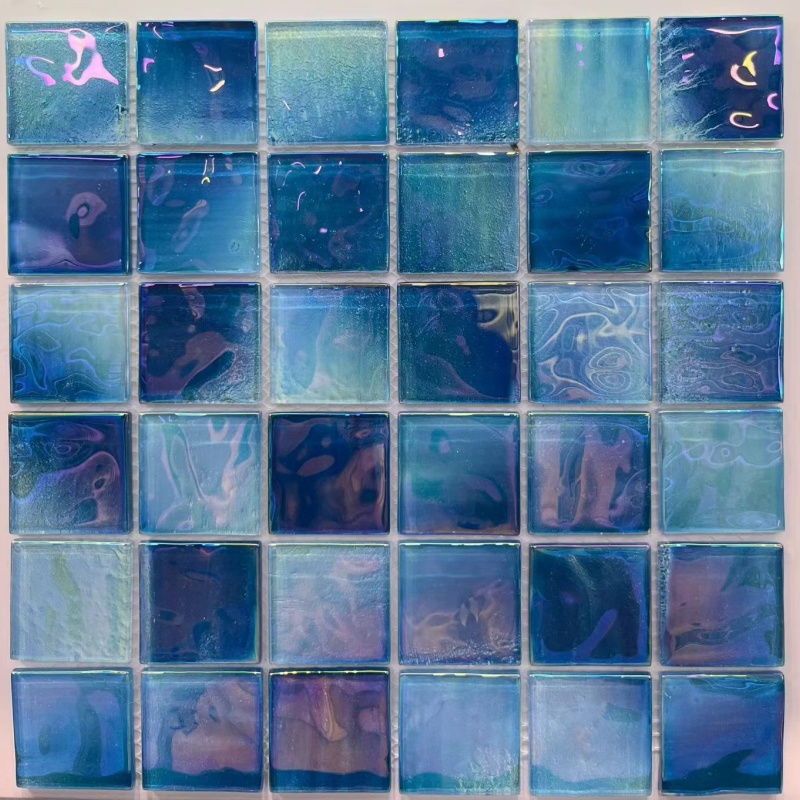 Cheap Price Mix Color Crystal Glass for Mosaic Tile Swimming Poool Tiles