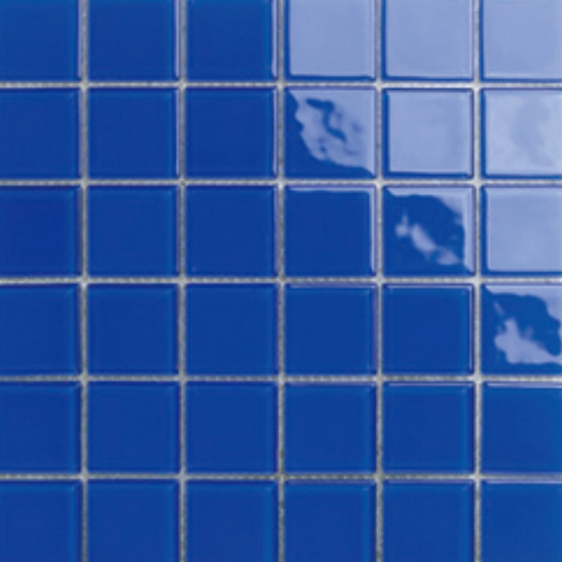 Wholesale China Factory Price Ceramic Blue Square Swimming Pool Mosaic Tiles for Sale