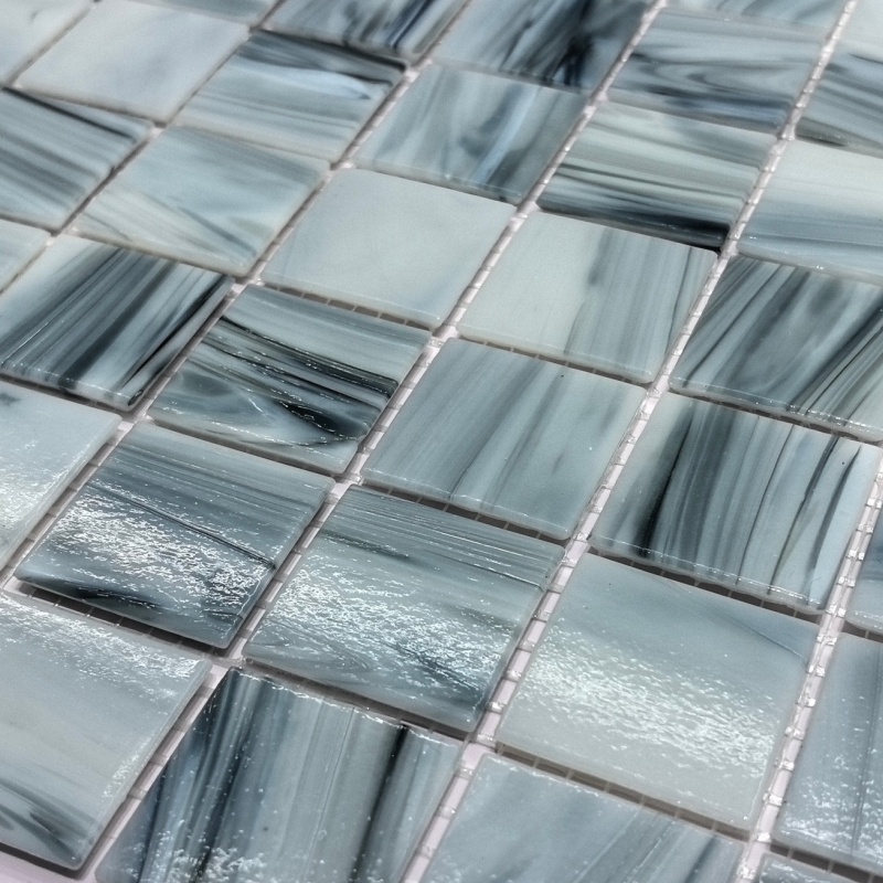Decorative Swimming Pool Tile Blue Ceramic Mosaic Tiles for Sale