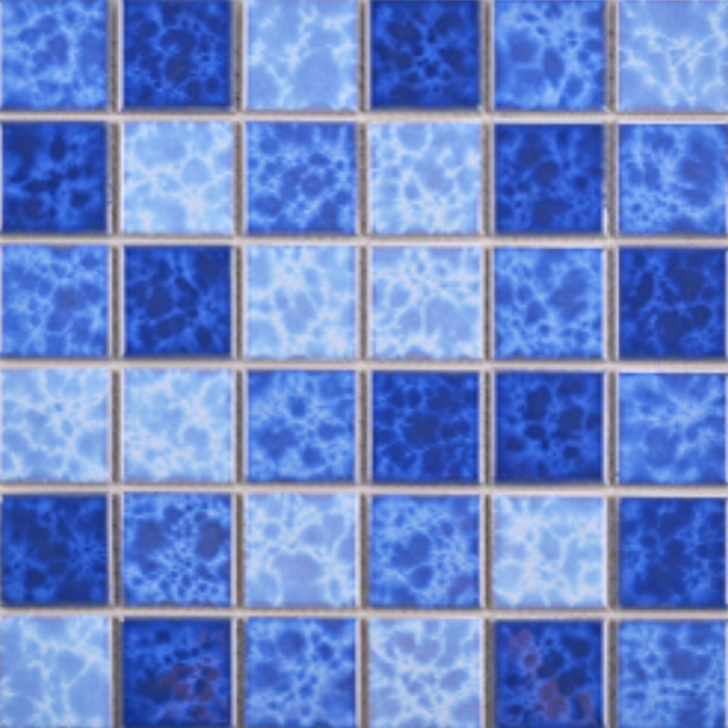 Brand New Glossy and Matte P4 Anti-Slip Ceramic Swimming Pool Mosaic Tile Bathroom Decor Mosaic