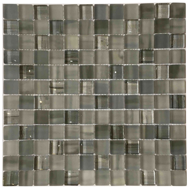 Green and Blue Triangle Crystal Glass Mosaic for Kitchen Bathroom Swimming Pool
