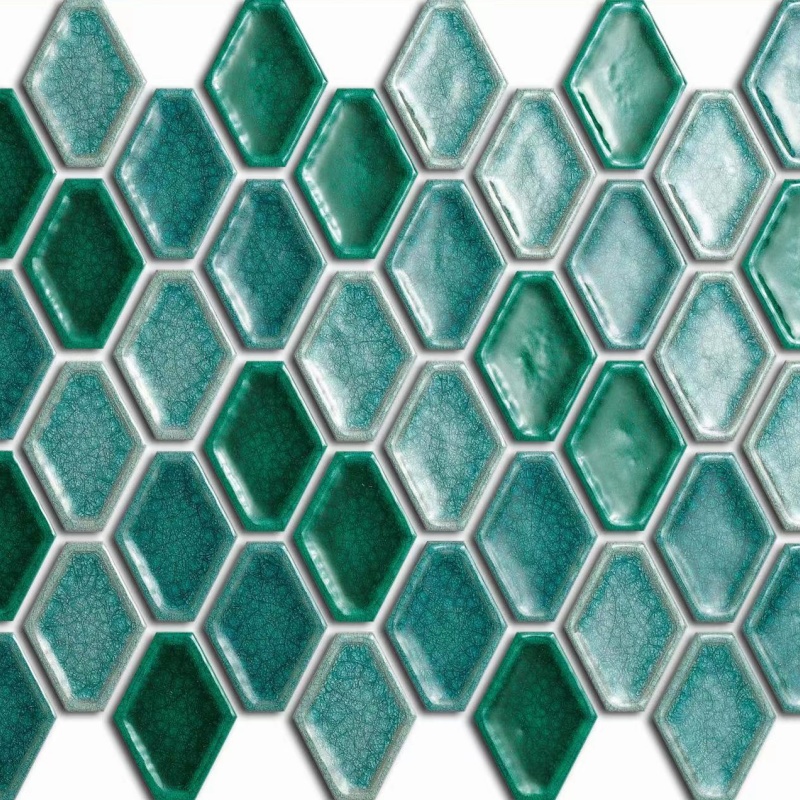 Factory Wholesale Ceramic 3D Mosaic Tile Mosaic Tile Backsplashes Kitchen for Interior and Exterior Decor