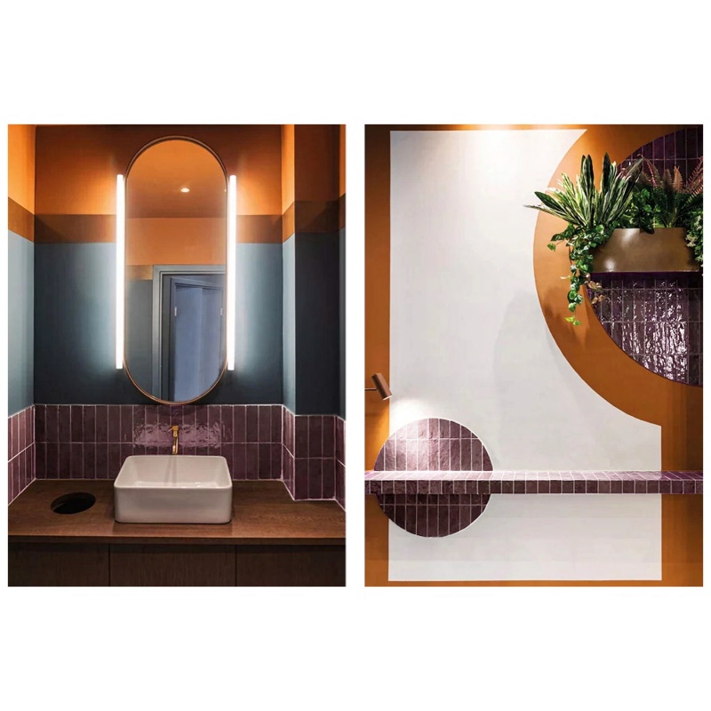 Colorful Fish Scale Mosaic Wall Decor for Modern Kitchens
