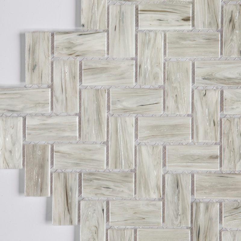 Luxurious Linear Glass Mosaic Tiles for Stunning Wall Decor
