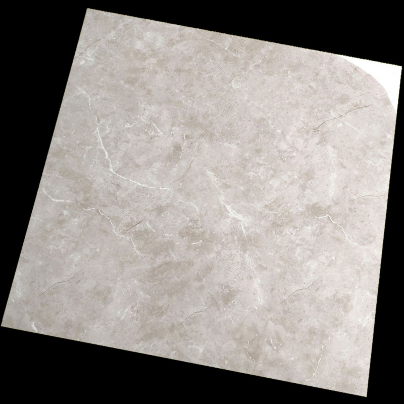 Polished Porcelain Ceramic Floor Tiles China Greyish White Big Size Interior Marble Look Porcelain Floor Tiles 600X1200mm