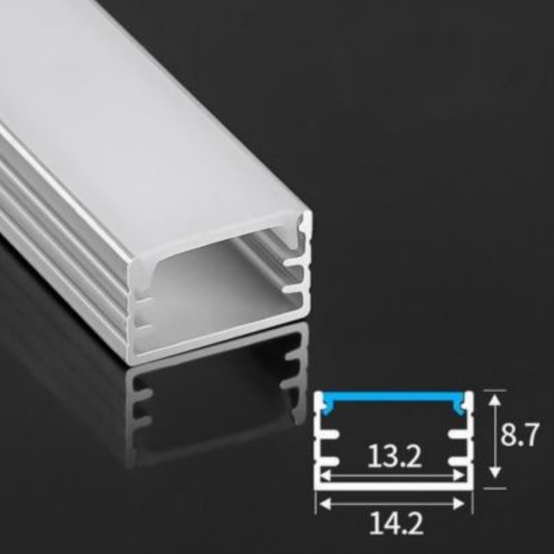 Top and Bottom Lighting Modern Office Indoor Wall-Mounted LED Aluminum Profile Light Fixture Dimming