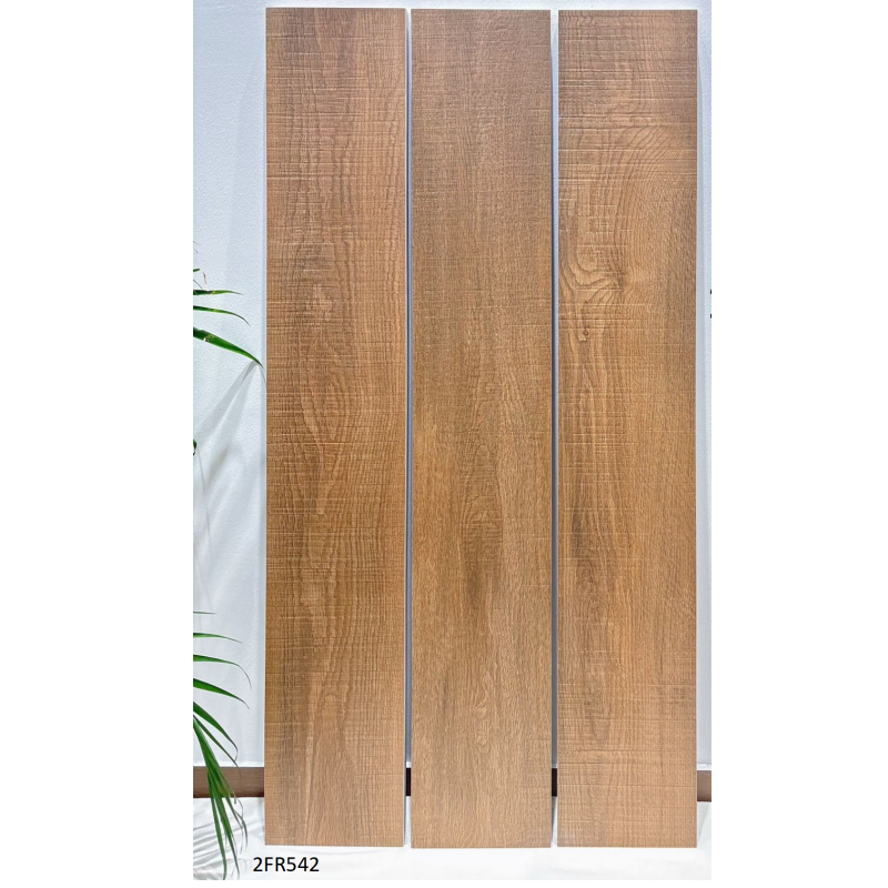 Cutting Edge 150X900 Ceramic Wood Look Tile Matt Micro-Mold Finish Wooden Tiles for Luxury Living Room