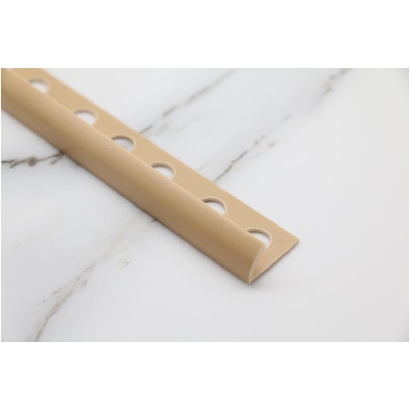 Trim Grey Square Corner Round Strip
