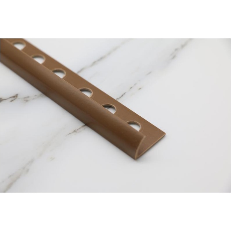 Plastic Wooden Flooring Profiles for Laminate Parquet and Carpeted Floors PVC Foil Coated