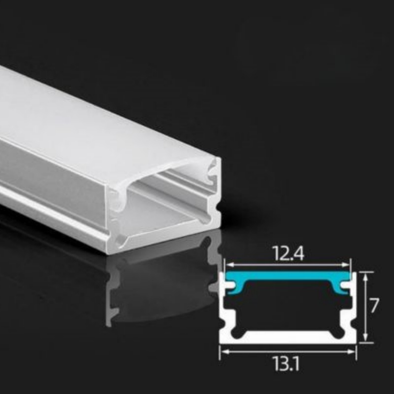 Furniture Lighting Modern Viewing 45 Degree Cabinet Closet Recessed LED Profile No Glare Design LED Aluminum Profile