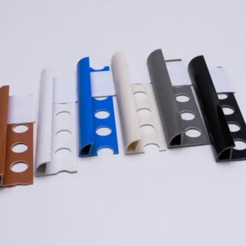 Factory Price Decorative Material High Quality Wall Corner Round PVC Tile Trim
