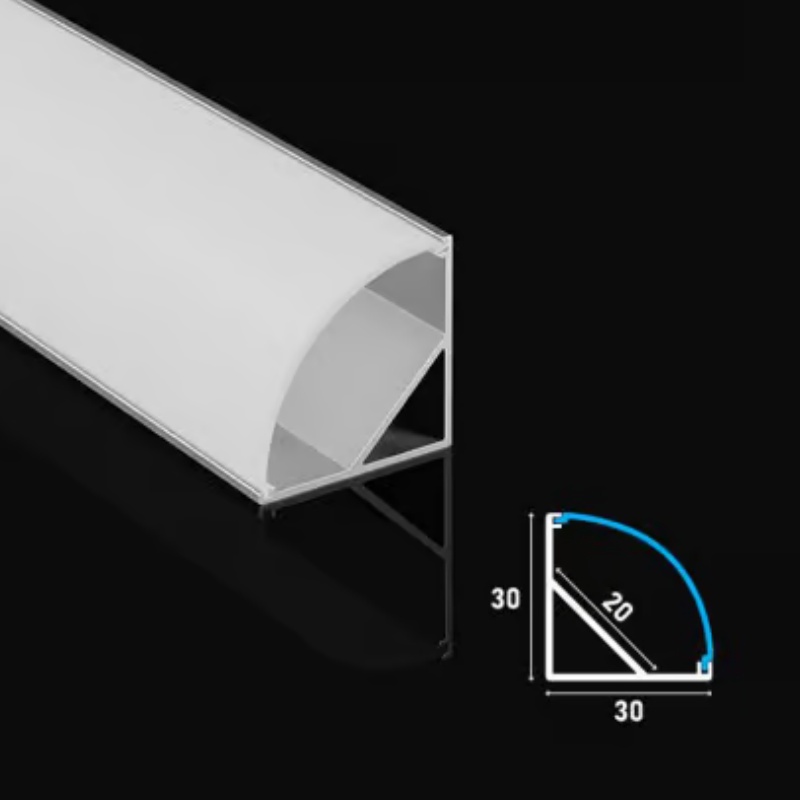 Suspended Fitting LED Aluminum Channel Aluminum Extrusion for LED Strip Profile