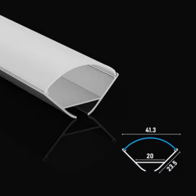 Suspended Fitting LED Aluminum Channel Aluminum Extrusion for LED Strip Profile