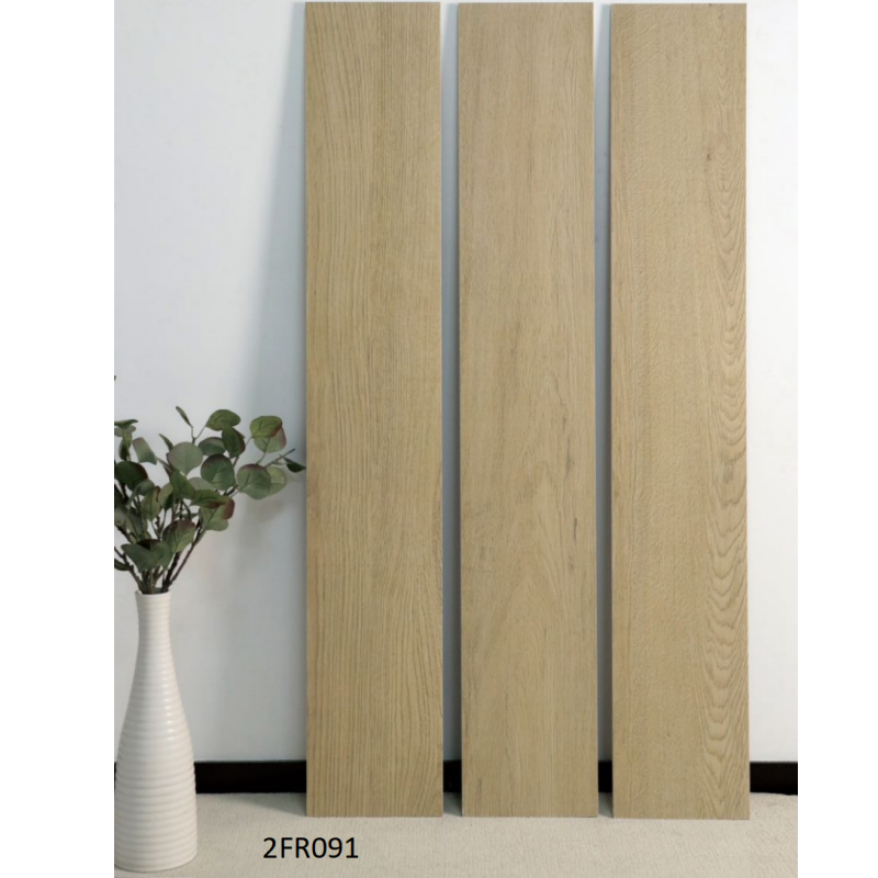 200X1000mm Full Body Porcelain Wood Look Tile Matt Micro-Mold Rectified Wooden Tiles for Luxury Floor