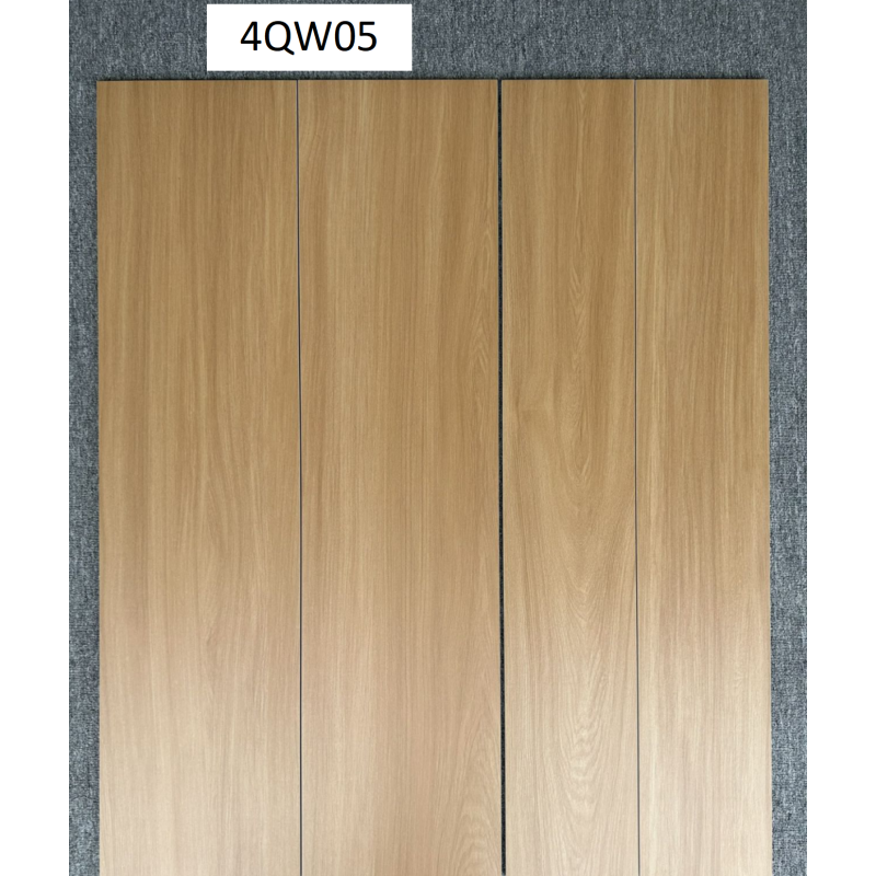 150X900mm 200X1000mm 200X1200mm Indoor Flooring Wood Look Porcelain Tile Matte Rectified Anti-Slip Wood Grain Floor Tile with Low Water Absorption