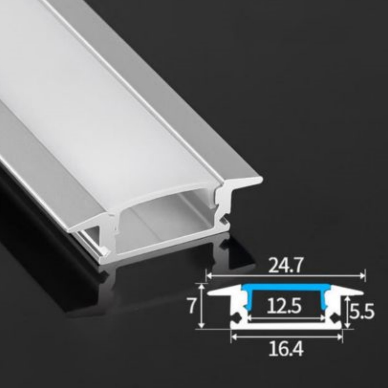Top and Bottom Lighting Modern Office Indoor Wall-Mounted LED Aluminum Profile Light Fixture Dimming