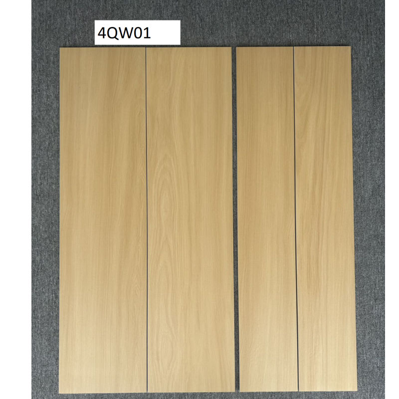 Factory Price 150X900 Matt Wooden Tiles Micro-Mold Wood Look Plank for Modern House Bedroom Flooring Decoration