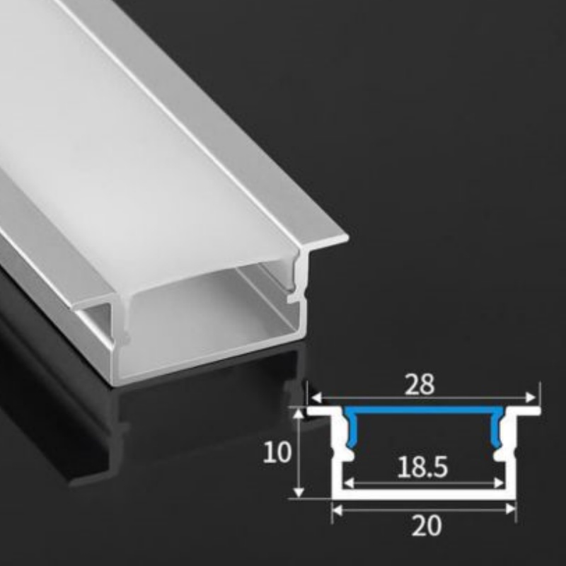 Suspended Fitting LED Aluminum Channel Aluminum Extrusion for LED Strip Profile