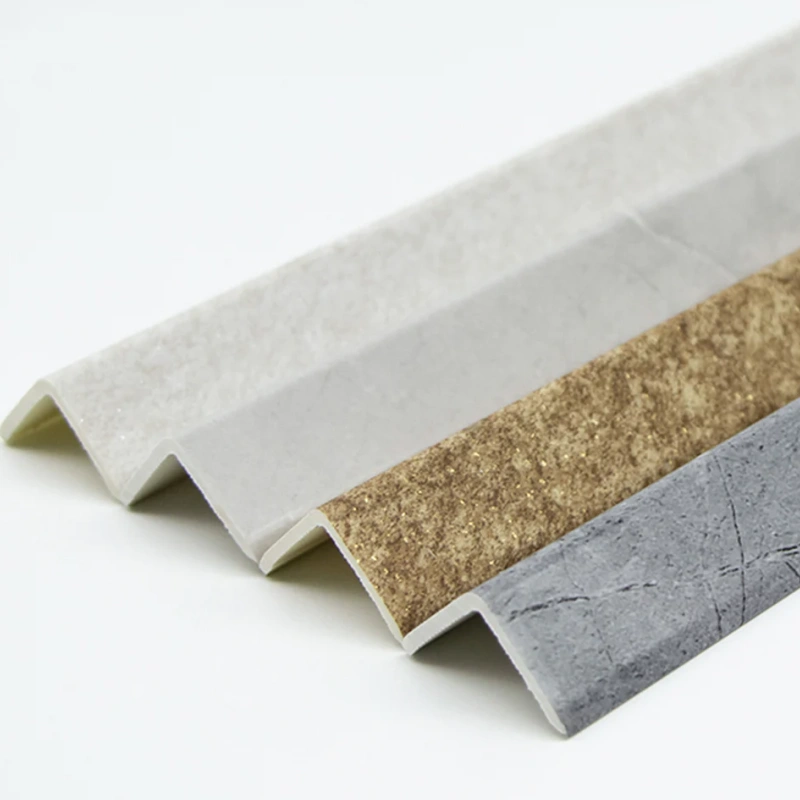 Custom Wholesale Tile Accessories PVC Profile Ceramic Wall Tile Edge Trim