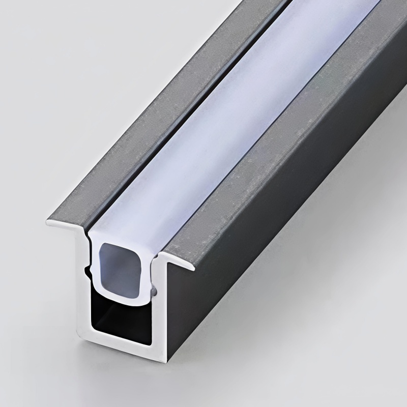 Metal Aluminum Alloy Wall Flooring T Shape Aluminum Trim Corners