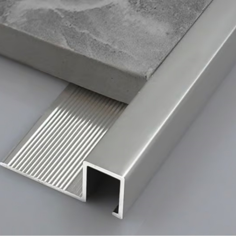 Aluminium External Corner Angle Ceramic Edge Gold Aluminium L Shape Tile Trim
