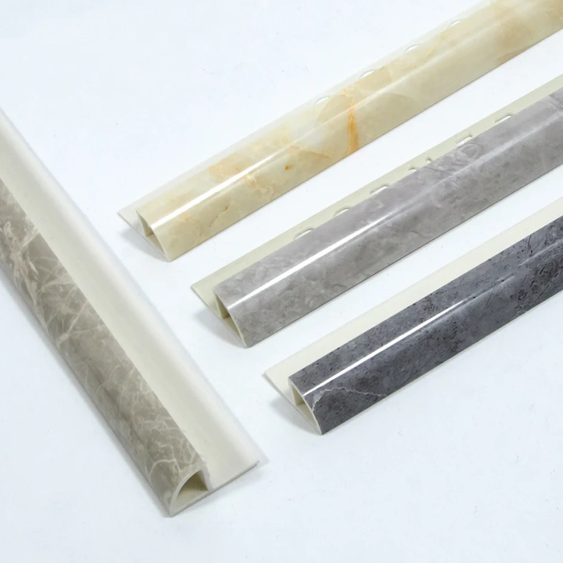 Manufacturer Decoration Material Tile Edge Trim PVC Tile Corner Trim