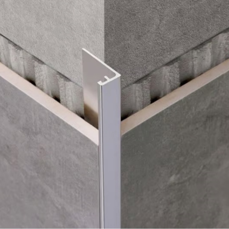 High Quality Flooring Accessories Aluminum Tile Trim Tile Corner Trim