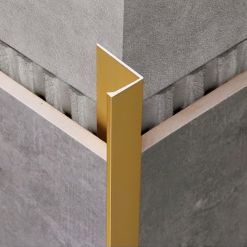 High Quality Flooring Accessories Aluminum Tile Trim Tile Corner Trim