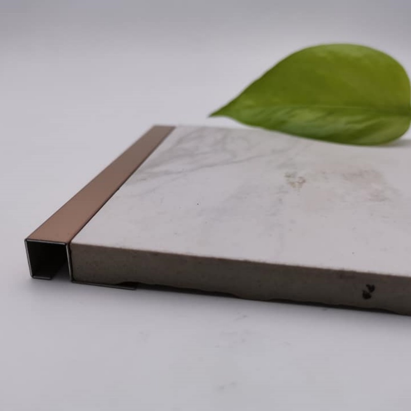 High Quality Decorative Material Aluminium Tile Trim Tile Edge Trim