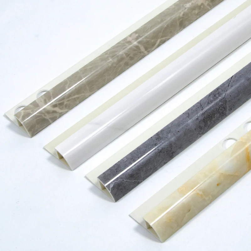 Manufacturer Decoration Material Tile Edge Trim PVC Tile Corner Trim
