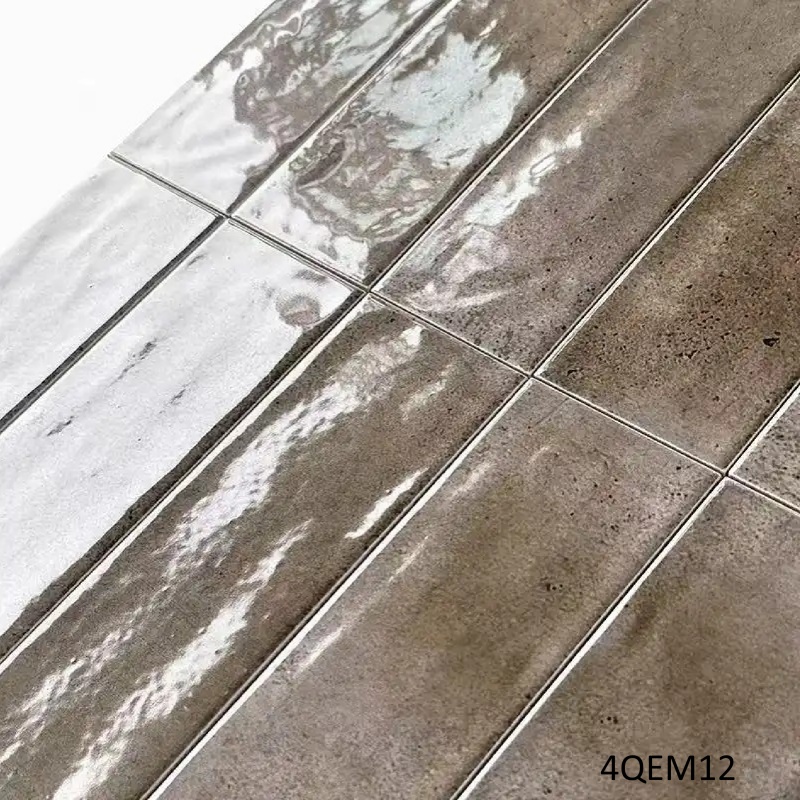 Pure White Glossy Subway 150X150mm 6X6 Inch Waterproof Handmade Look Glazed Tile