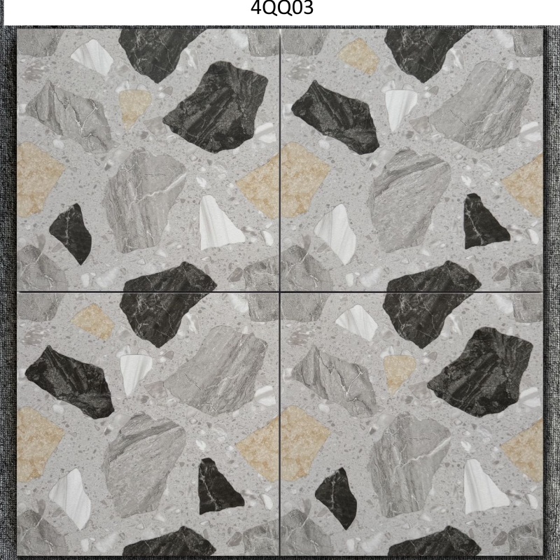 600X600mm Matt and Anti-Slip Surface Design Rustic Floor Tile