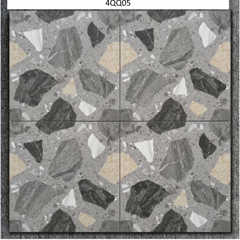 Modern Rustic 60*60cm Matte Non-Slip Tiles Design for Hotel Room