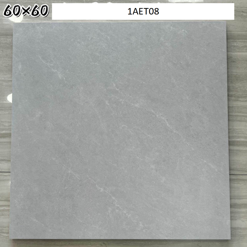 60X60 White Rustic Matte Terrazzo Ceramic Floor Tile for Floor