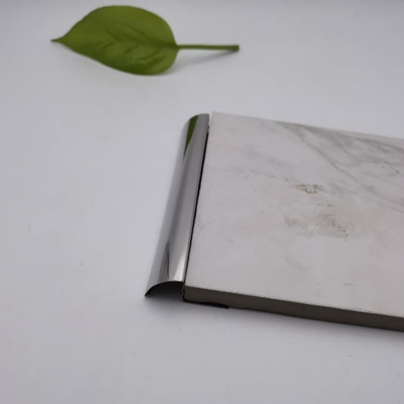 Foshan Factory Wall Panel Profile Metal Trim Internal Corner Edge Flooring Strip