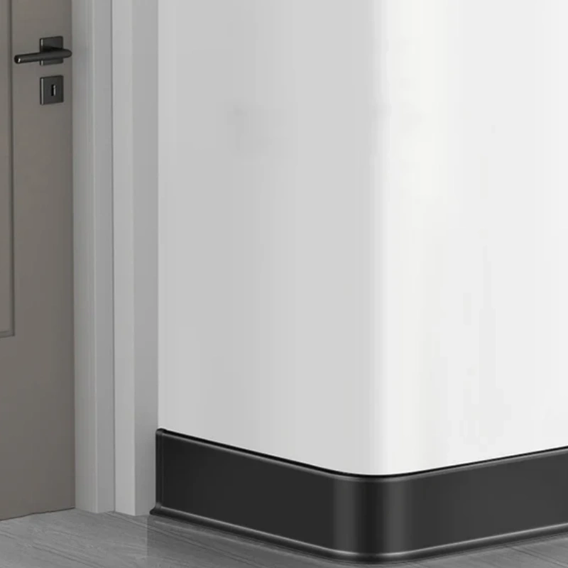 Hot Sale Aluminium Waterproof Rubber Accessories Metal Wall Molding Black Skirting Baseboards Floor with Accessories Light LED Profile Skirting