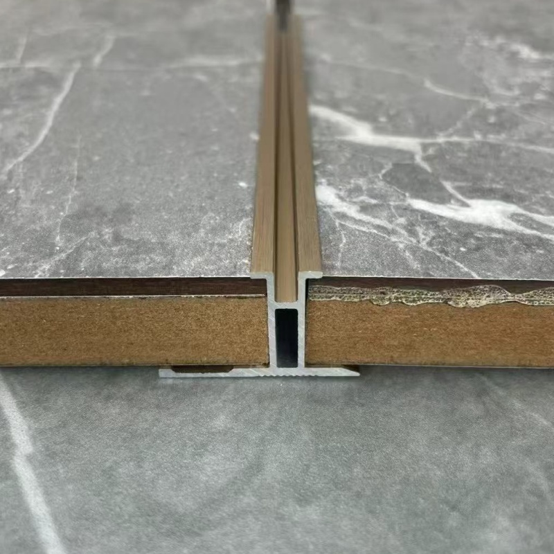 Ready Stock in Stock Sale Metal Aluminum Shower Profile F Shape Tile Strip Curb Border Tray Base Molding Edge Around Bath Porcelain Backsplash Thin Trim