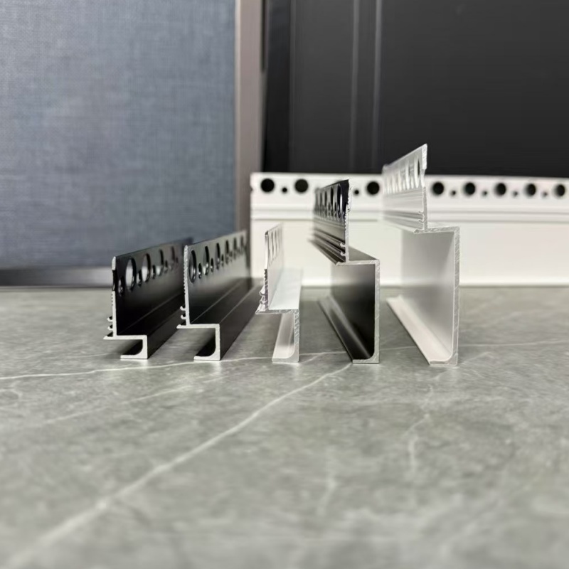 Border Edging Baseboard Trim 2m Rose Gold Waterproof Metal Modern 1mm to 12mm Thick Kindergarten Skirting Board