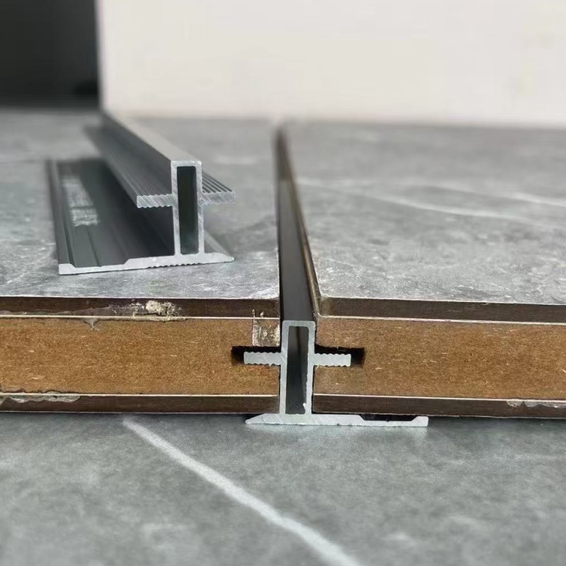 Aluminum Ceramic 2.1m Bronze Trim Edge Bullnose Edging Corner Jolly Beading Tile Square Shape Strip