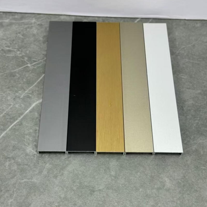 Aluminum Floor Transition Profile Cover Strip Metal Tile Trim
