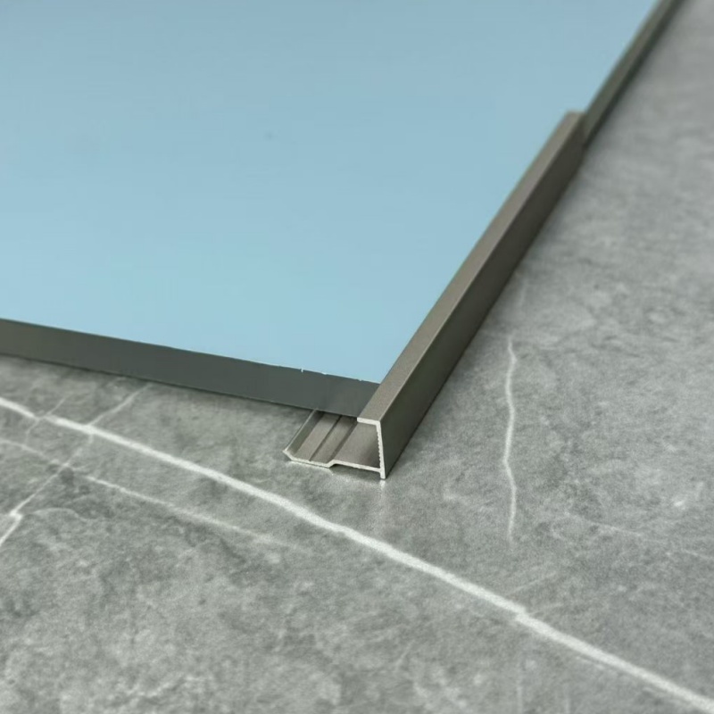 Aluminum Tile Trim Internal Corner Interior Trim Coating White