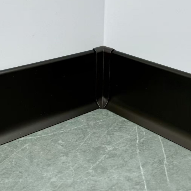 50mm Wall Trim White Extruded Skirting Board