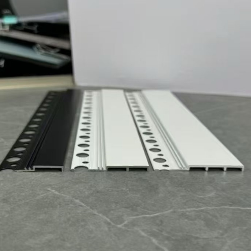 Baseboard Manufactured Metal Wall Moulding Black Aluminum Skirting Board for Home