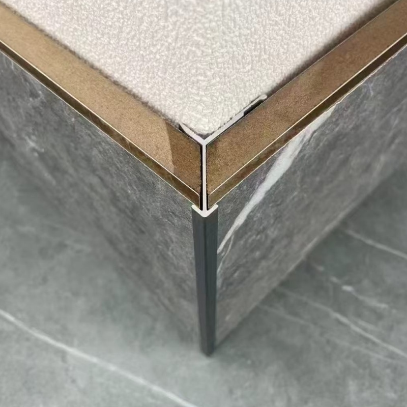 Aluminum Dividing Edge Trim T Shape Transition Floor Tile